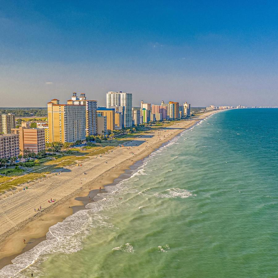 Soothing Oceanview Getaway -- Free Wi-Fi & Free Parking, New Listing Aparthotel Миртъл Бийч Екстериор снимка