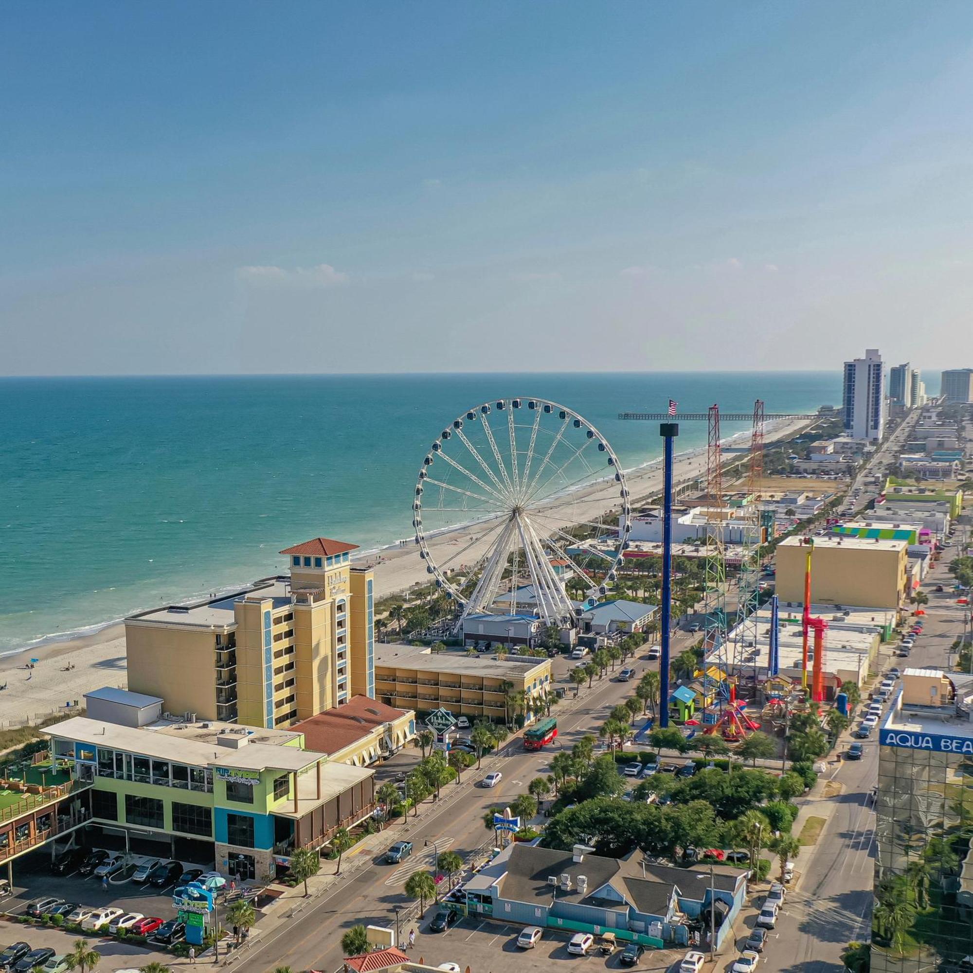Soothing Oceanview Getaway -- Free Wi-Fi & Free Parking, New Listing Aparthotel Миртъл Бийч Екстериор снимка